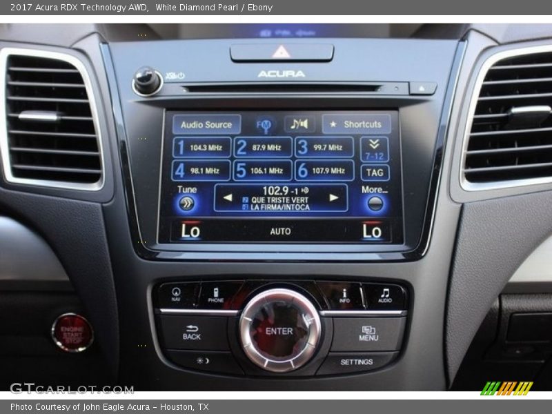 White Diamond Pearl / Ebony 2017 Acura RDX Technology AWD