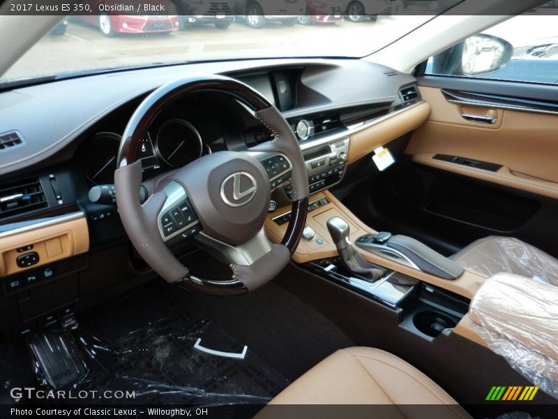 Obsidian / Black 2017 Lexus ES 350