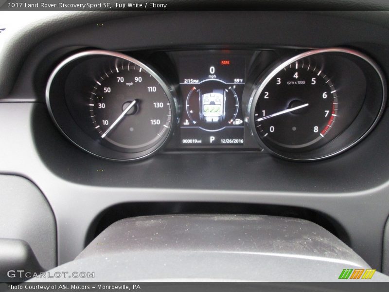  2017 Discovery Sport SE SE Gauges