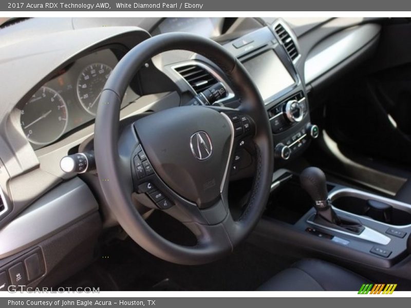 White Diamond Pearl / Ebony 2017 Acura RDX Technology AWD