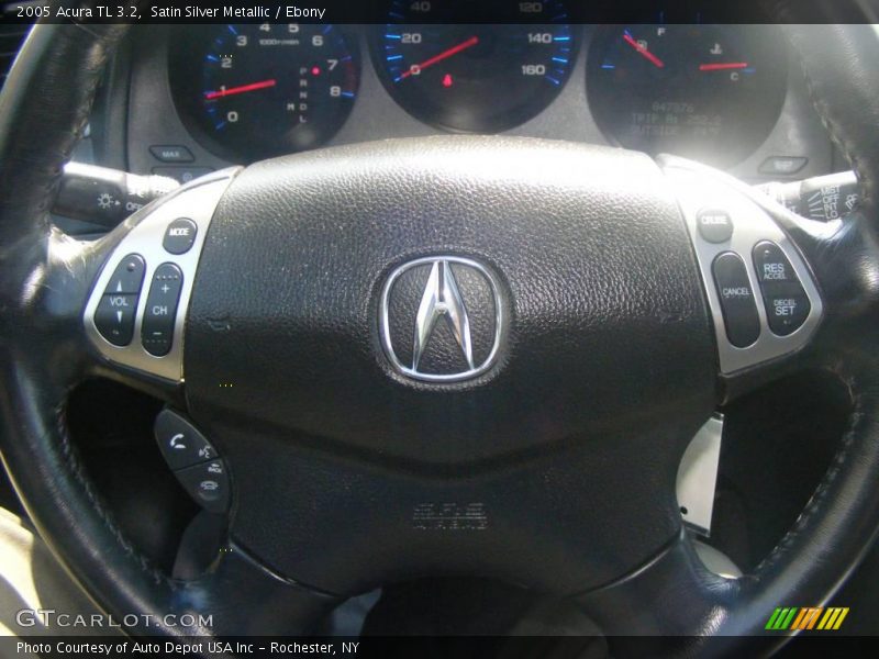 Satin Silver Metallic / Ebony 2005 Acura TL 3.2