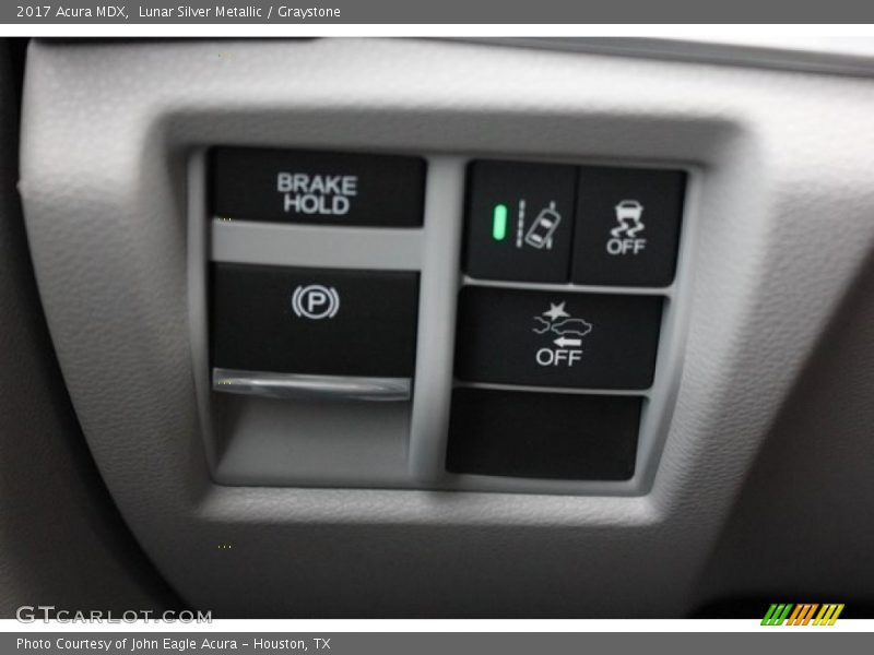 Lunar Silver Metallic / Graystone 2017 Acura MDX