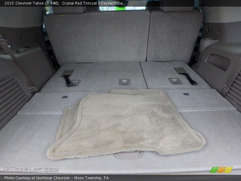 Crystal Red Tintcoat / Cocoa/Dune 2015 Chevrolet Tahoe LT 4WD