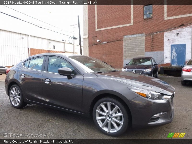 Front 3/4 View of 2017 MAZDA3 Touring 4 Door