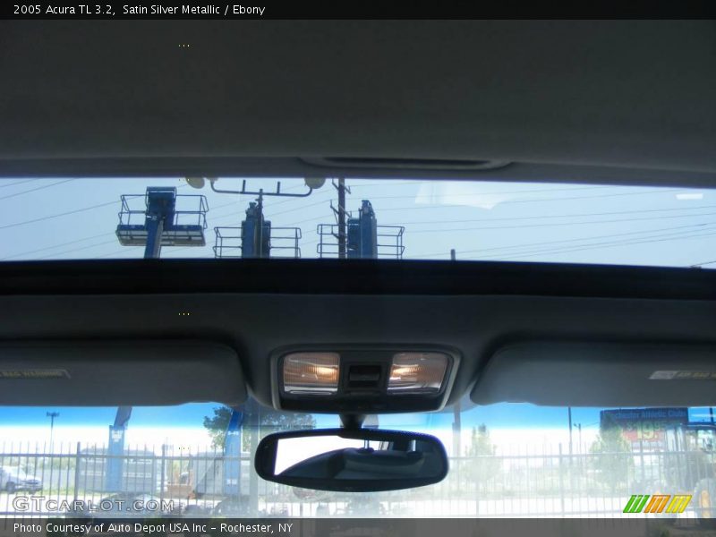 Satin Silver Metallic / Ebony 2005 Acura TL 3.2