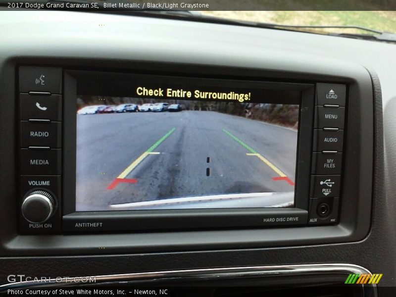 Billet Metallic / Black/Light Graystone 2017 Dodge Grand Caravan SE