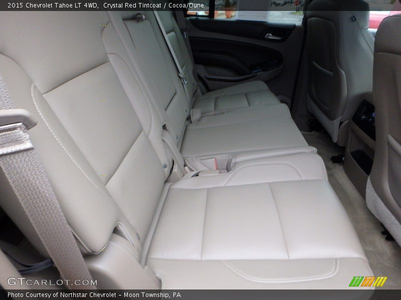 Crystal Red Tintcoat / Cocoa/Dune 2015 Chevrolet Tahoe LT 4WD