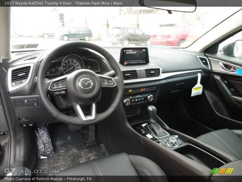  2017 MAZDA3 Touring 4 Door Black Interior