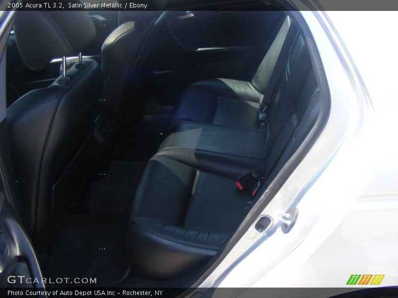Satin Silver Metallic / Ebony 2005 Acura TL 3.2