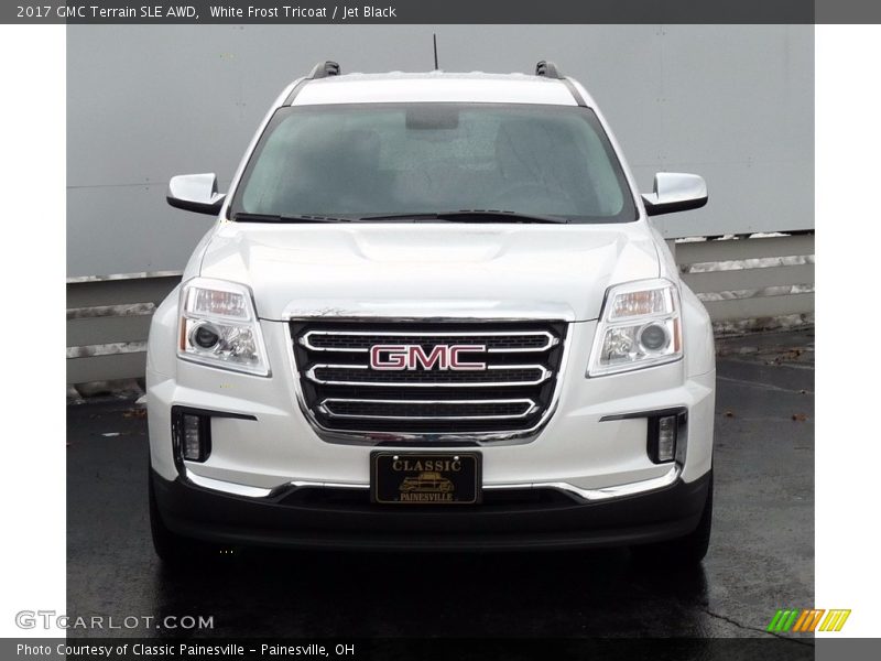 White Frost Tricoat / Jet Black 2017 GMC Terrain SLE AWD