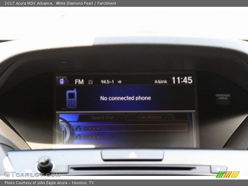 White Diamond Pearl / Parchment 2017 Acura MDX Advance