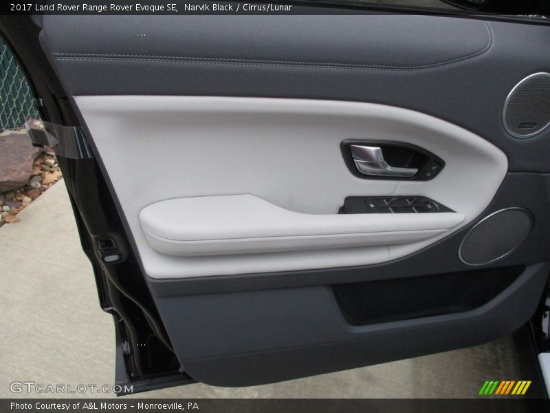Door Panel of 2017 Range Rover Evoque SE