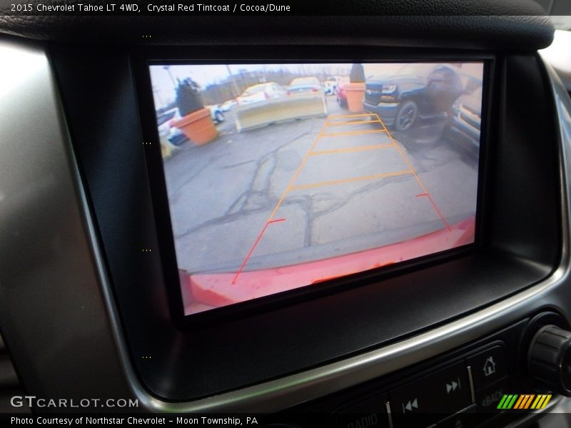 Crystal Red Tintcoat / Cocoa/Dune 2015 Chevrolet Tahoe LT 4WD