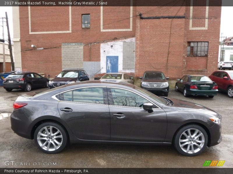 Machine Gray Metallic / Sand 2017 Mazda Mazda6 Touring