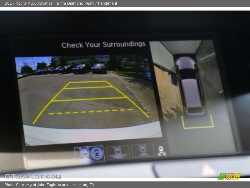 White Diamond Pearl / Parchment 2017 Acura MDX Advance