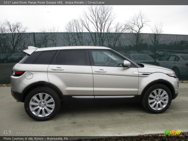  2017 Range Rover Evoque HSE Aruba Metallic