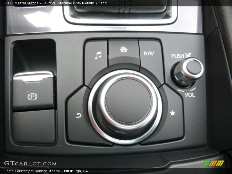 Machine Gray Metallic / Sand 2017 Mazda Mazda6 Touring