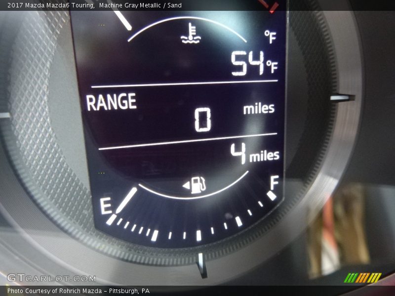 Machine Gray Metallic / Sand 2017 Mazda Mazda6 Touring