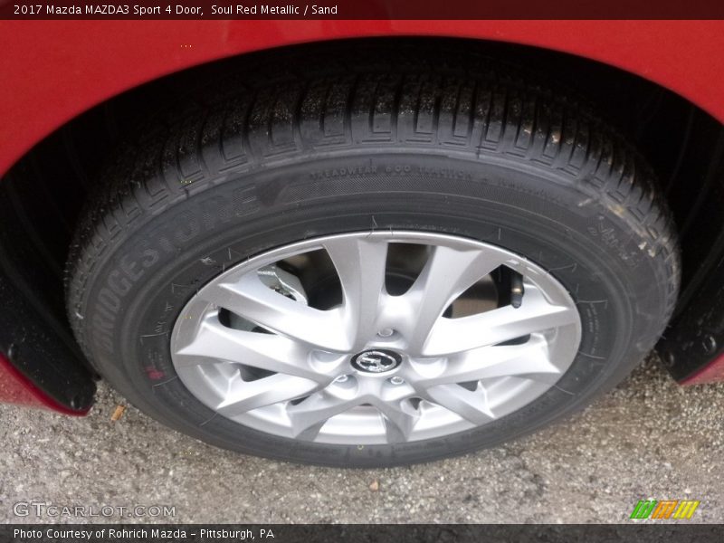 Soul Red Metallic / Sand 2017 Mazda MAZDA3 Sport 4 Door