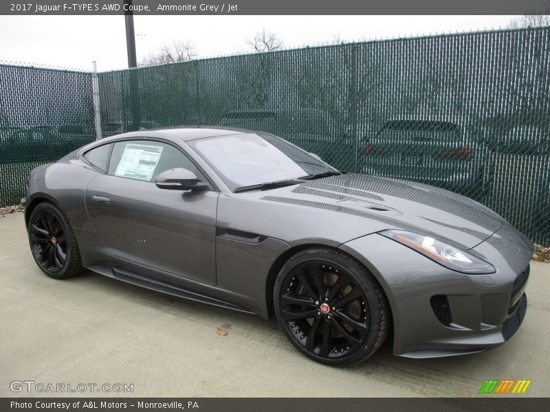 Front 3/4 View of 2017 F-TYPE S AWD Coupe