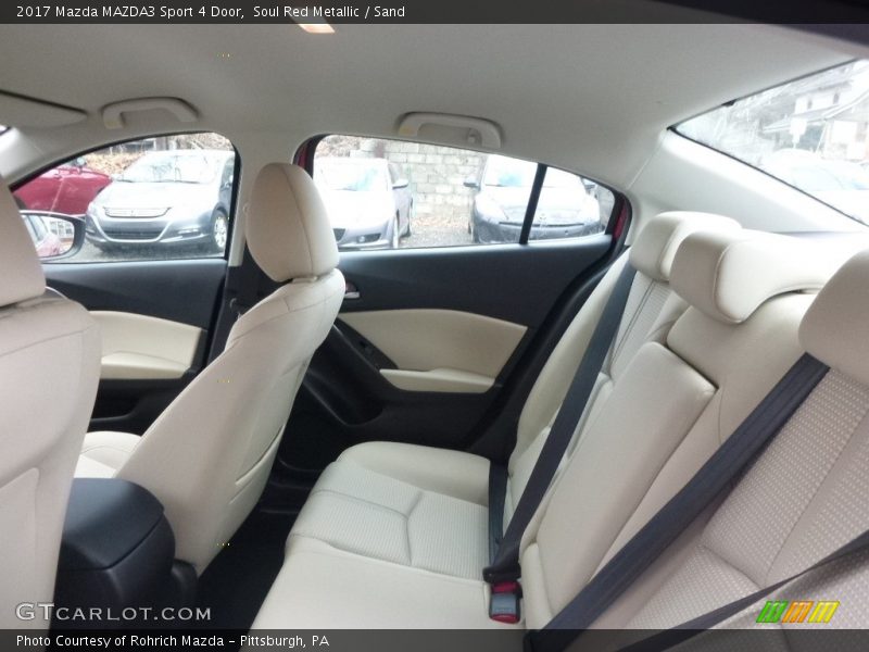 Soul Red Metallic / Sand 2017 Mazda MAZDA3 Sport 4 Door