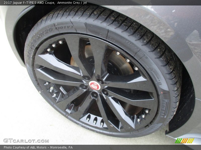 Ammonite Grey / Jet 2017 Jaguar F-TYPE S AWD Coupe