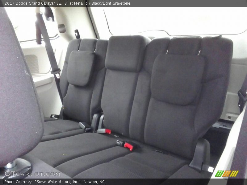 Billet Metallic / Black/Light Graystone 2017 Dodge Grand Caravan SE