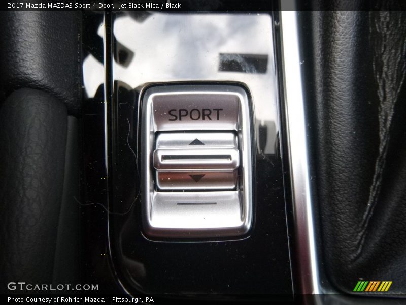 Jet Black Mica / Black 2017 Mazda MAZDA3 Sport 4 Door