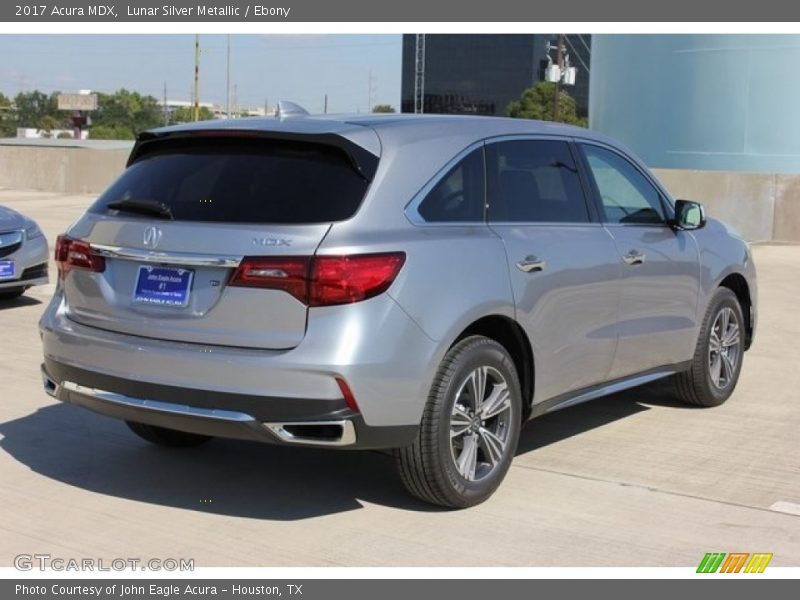 Lunar Silver Metallic / Ebony 2017 Acura MDX