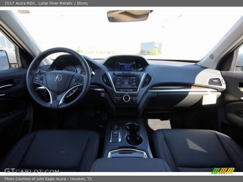 Lunar Silver Metallic / Ebony 2017 Acura MDX