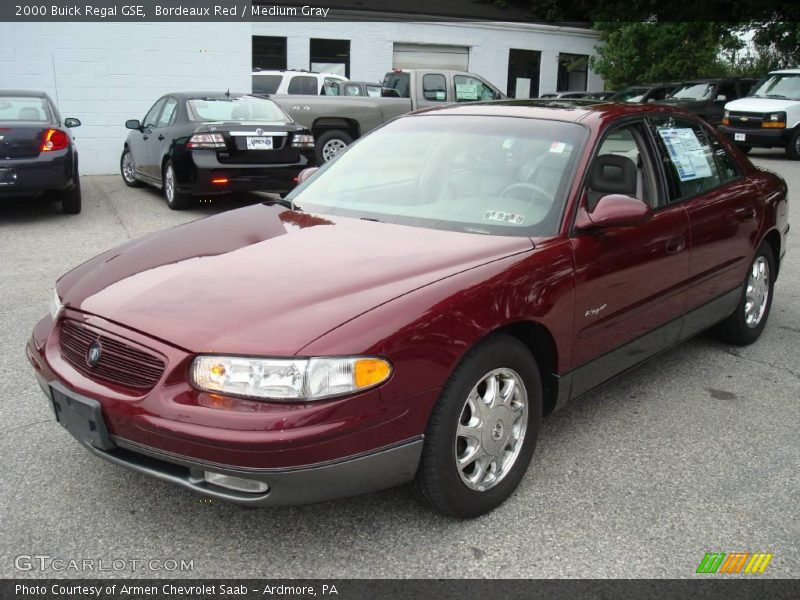 Bordeaux Red / Medium Gray 2000 Buick Regal GSE