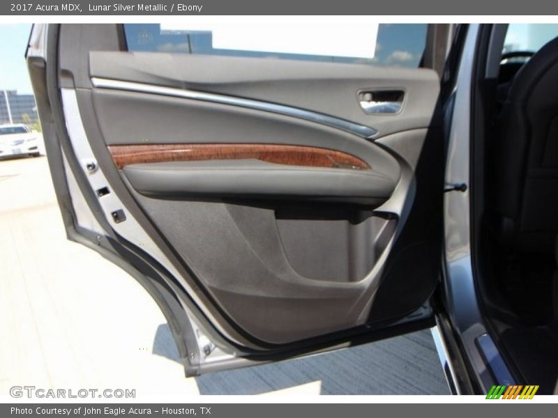 Lunar Silver Metallic / Ebony 2017 Acura MDX