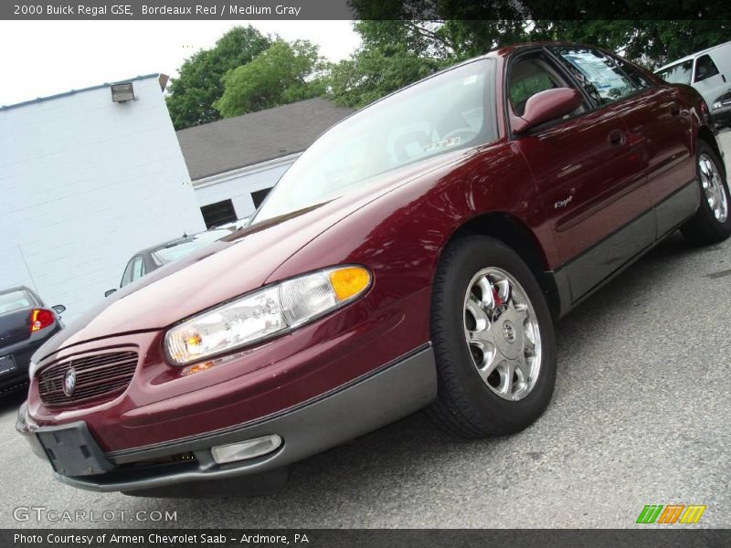 Bordeaux Red / Medium Gray 2000 Buick Regal GSE