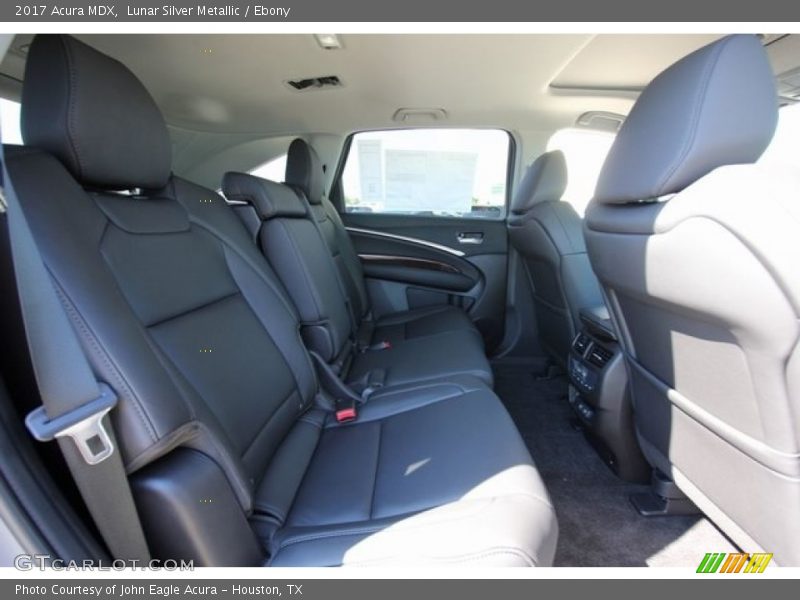Lunar Silver Metallic / Ebony 2017 Acura MDX
