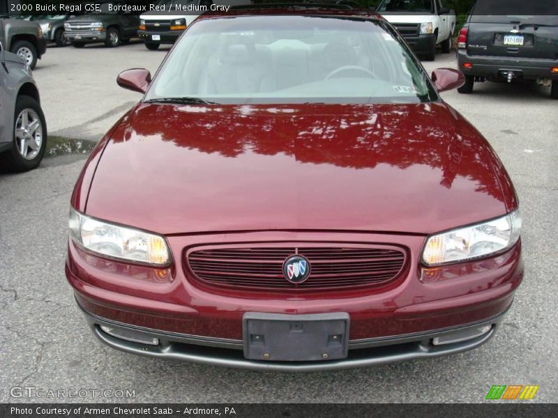 Bordeaux Red / Medium Gray 2000 Buick Regal GSE