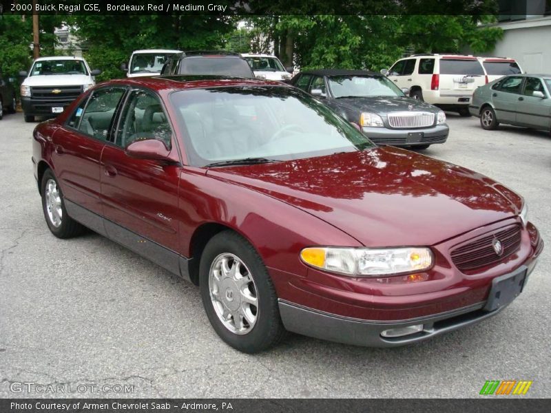 Bordeaux Red / Medium Gray 2000 Buick Regal GSE