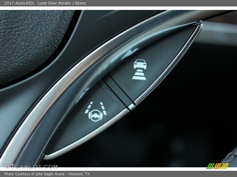 Lunar Silver Metallic / Ebony 2017 Acura MDX