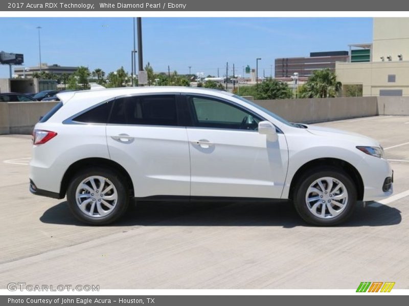 White Diamond Pearl / Ebony 2017 Acura RDX Technology