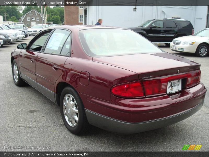 Bordeaux Red / Medium Gray 2000 Buick Regal GSE