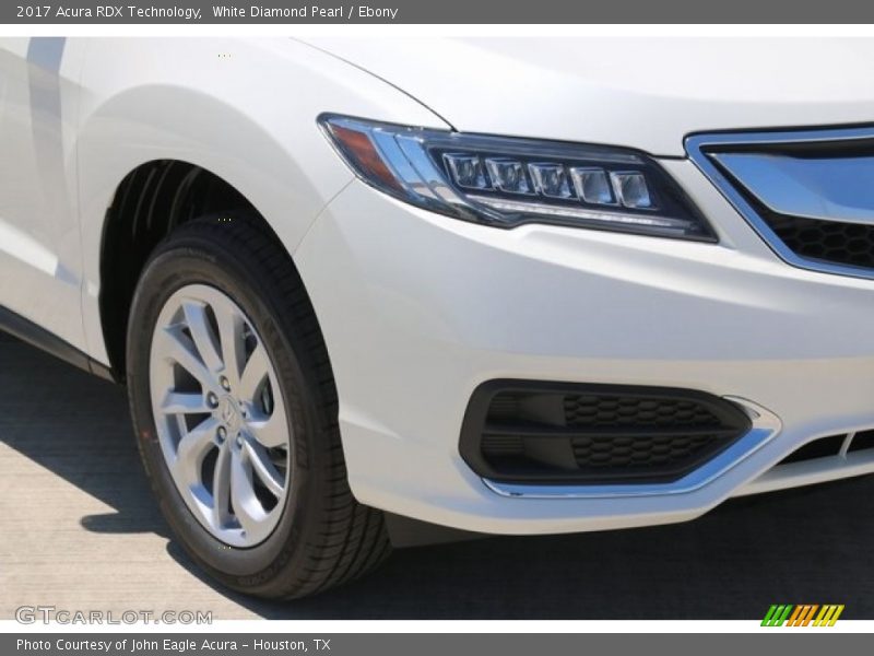 White Diamond Pearl / Ebony 2017 Acura RDX Technology
