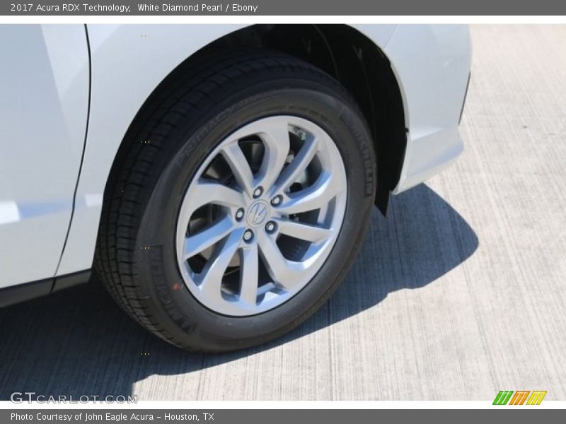 White Diamond Pearl / Ebony 2017 Acura RDX Technology