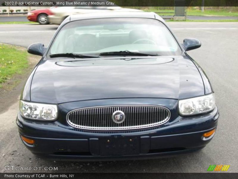 Ming Blue Metallic / Medium Gray 2002 Buick LeSabre Custom