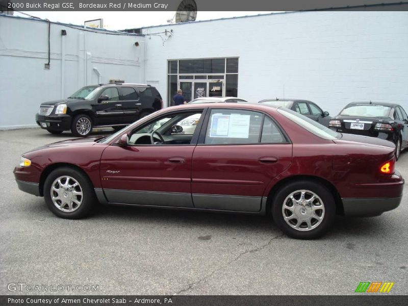 Bordeaux Red / Medium Gray 2000 Buick Regal GSE