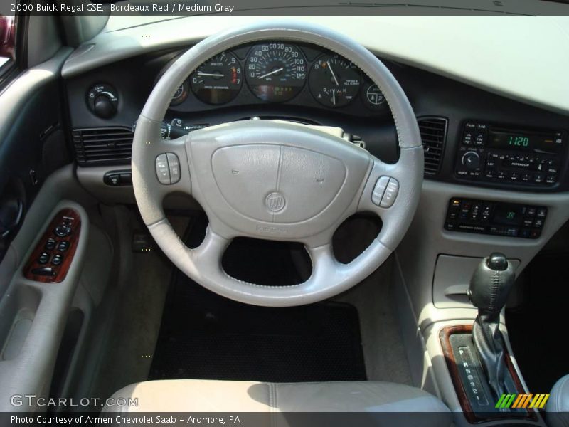 Bordeaux Red / Medium Gray 2000 Buick Regal GSE