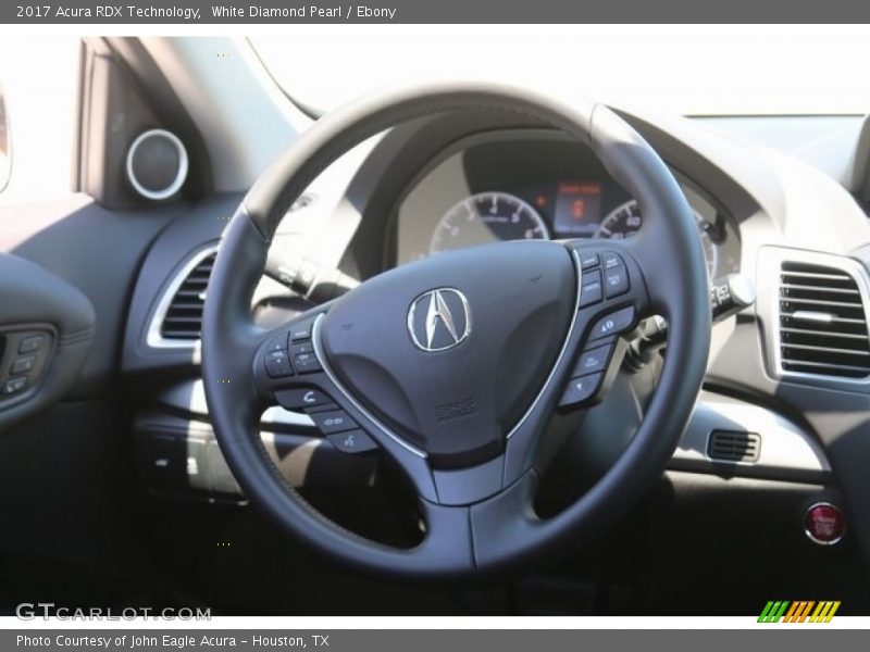 White Diamond Pearl / Ebony 2017 Acura RDX Technology