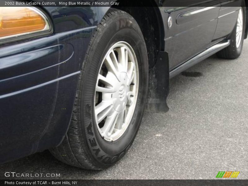 Ming Blue Metallic / Medium Gray 2002 Buick LeSabre Custom