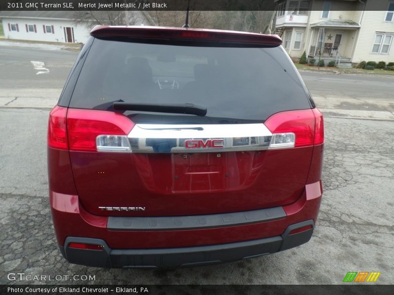 Merlot Jewel Metallic / Jet Black 2011 GMC Terrain SLE