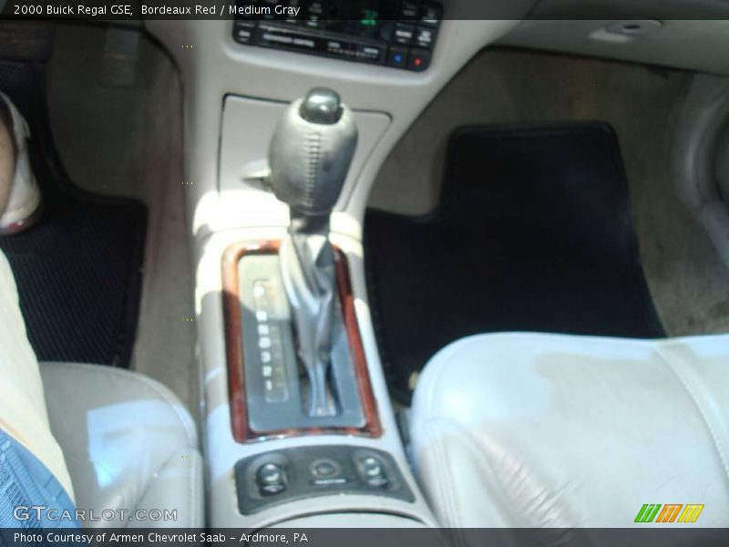 Bordeaux Red / Medium Gray 2000 Buick Regal GSE