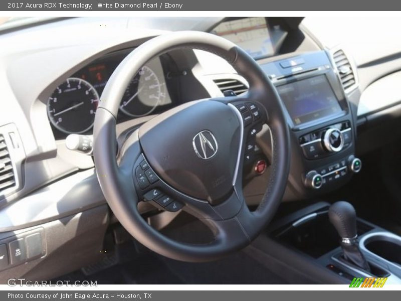 White Diamond Pearl / Ebony 2017 Acura RDX Technology