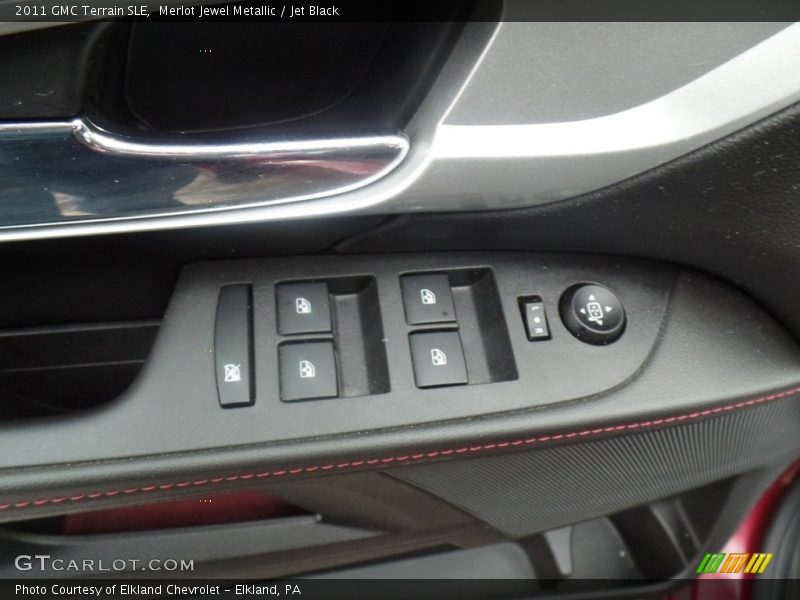 Merlot Jewel Metallic / Jet Black 2011 GMC Terrain SLE